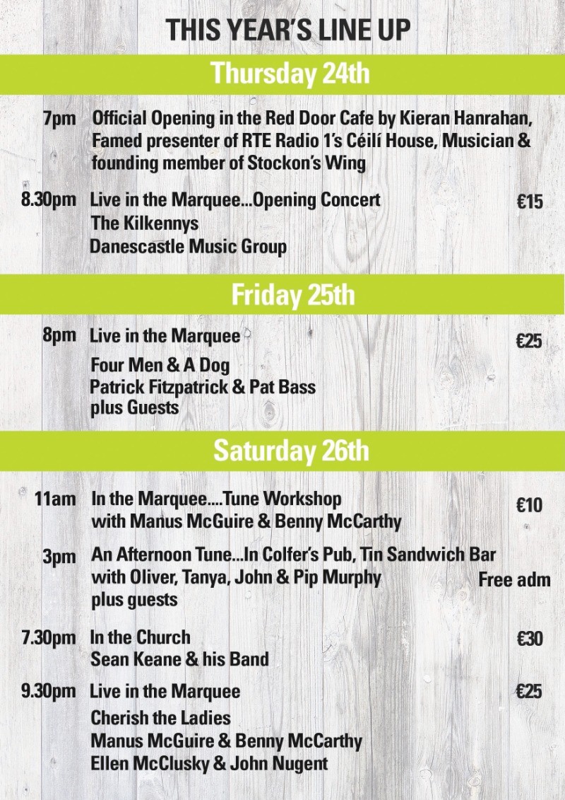 Phil Murphy Weekend 2025 Programme Page 1